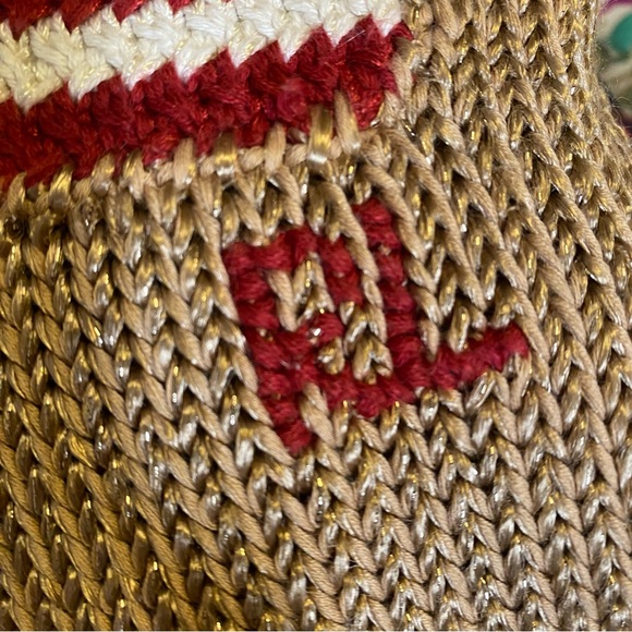 Polo Ralph Lauren Gold American Flag Sweater - Picture 3 of 11